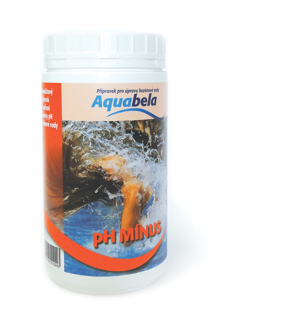 Aquabela pH minus - dóza 1,5 kg
