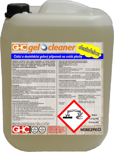 GHC Gel-cleaner Desinfekce - kanystr 10 L