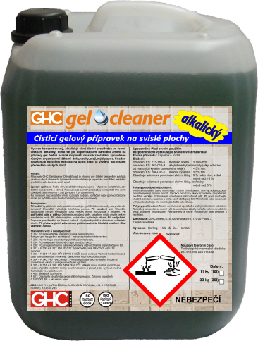 GHC Gel-cleaner alkalický - kanystr 10 L