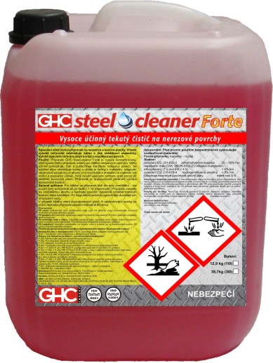 GHC Steel-cleaner forte - kanystr 10 L