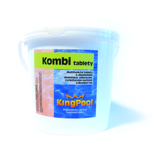 KingPool KOMBI tablety - kyblík 5 kg