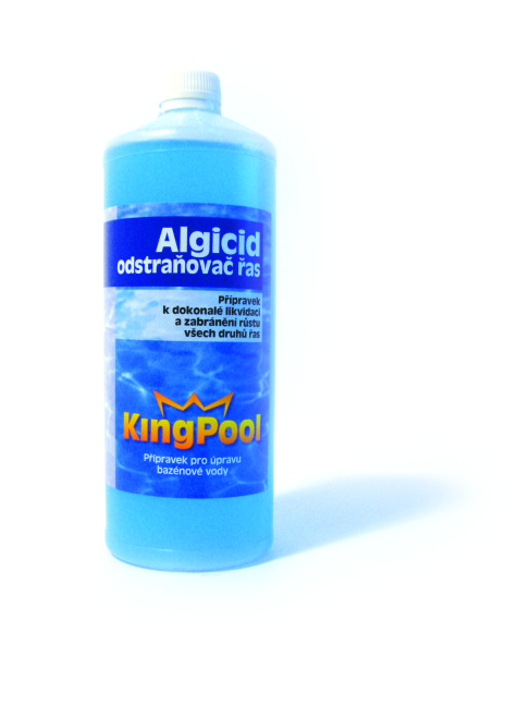 KingPool Algicid odstraňovač řas - lahev 1 l