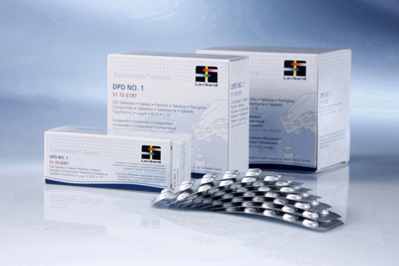 Reagenční tablety DPD1 High Calcium 500ks