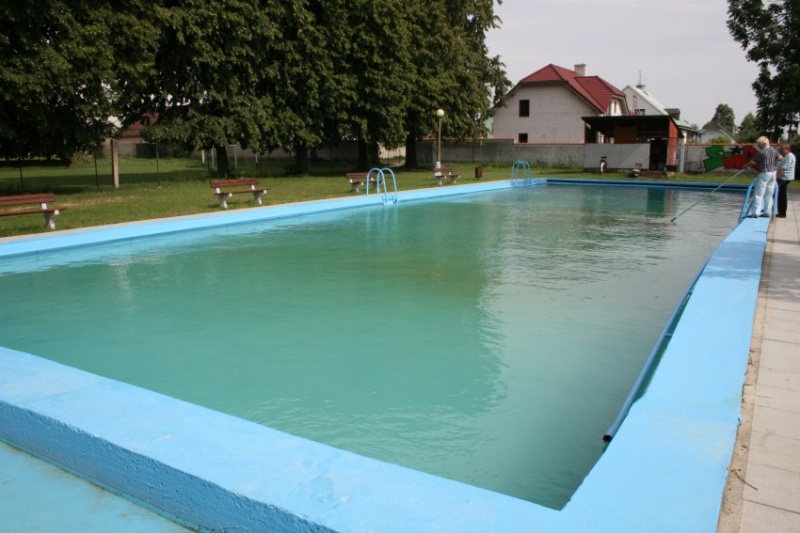 Bazén a malá úpravna vody